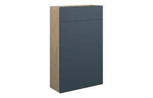 Clarence 500mm Slim WC Unit - Matt Arley Blue (Oak Cab)